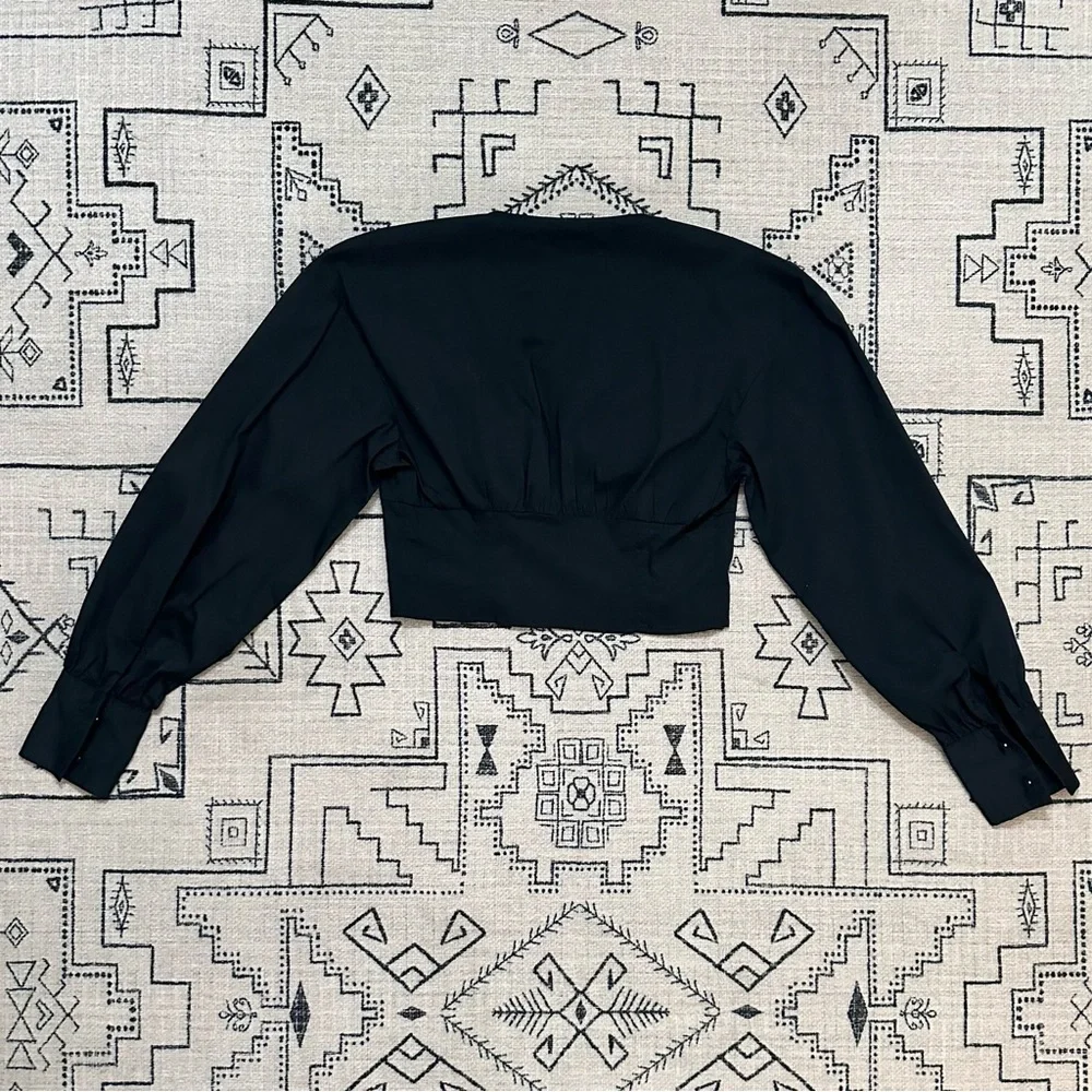 Urban Outfitters Pearla Black Corset Top - Picture 3 of 4